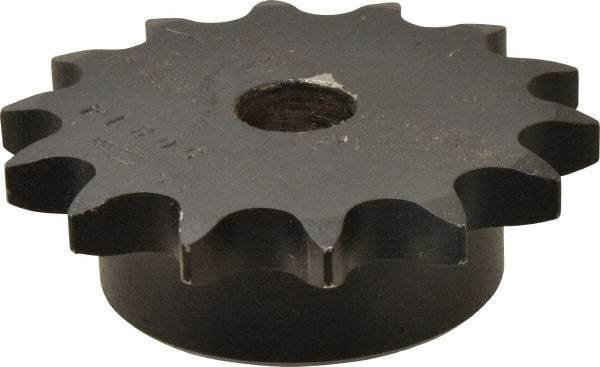 Browning - 14 Teeth, 5/8" Chain Pitch, Chain Size 50, Min Plain Bore Sprocket - 5/8" Bore Diam, 2.809" Pitch Diam, 3.11" Outside Diam - Americas Industrial Supply