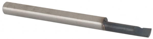 Scientific Cutting Tools - 0.1" Min Bore Diam, 0.4" Max Bore Depth, 1/8 Shank Diam, Boring Bar - Americas Industrial Supply