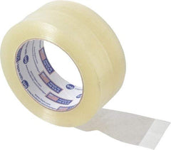 Intertape - 2" x 110 Yd Clear Acrylic Adhesive Sealing Tape - Polypropylene Film Backing, 2.1 mil Thick, 27 Lb Tensile Strength, Series 400 - Americas Industrial Supply