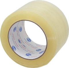 Intertape - 3" x 110 Yd Clear Acrylic Adhesive Sealing Tape - Polypropylene Film Backing, 2.1 mil Thick, 27 Lb Tensile Strength, Series 400 - Americas Industrial Supply