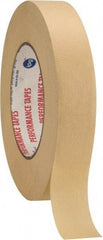 Intertape - 1" Wide x 60 Yd Long White Paper Masking Tape - Series PG24, 7.2 mil Thick, 26 In/Lb Tensile Strength - Americas Industrial Supply