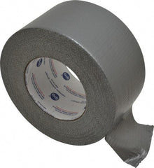 Intertape - 3" x 55m Silver Duct Tape - 9 mil, Rubber Adhesive, Polyethylene Cloth Backing, 18 Lb/ln Tensile Strength, 32°F to 160°F, Series AC20 - Americas Industrial Supply