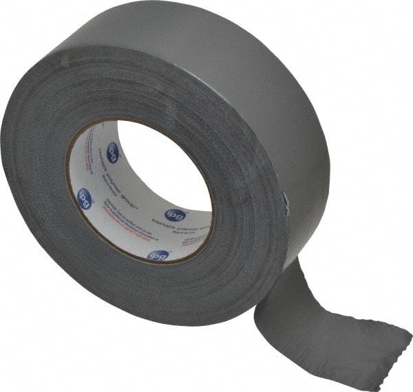 Intertape - 2" x 55m Silver Duct Tape - 11 mil, Rubber Adhesive, Polyethylene Cloth Backing, 20 Lb/ln Tensile Strength, 32°F to 180°F, Series AC36 - Americas Industrial Supply