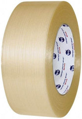 Intertape - 3" x 60 Yd Clear Rubber Adhesive Packaging Tape - Polyester Film Backing, 7.5 mil Thick, 333 Lb Tensile Strength, Series RG16 - Americas Industrial Supply