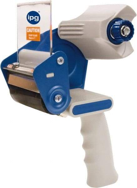 Intertape - 3" Wide, Pistol Grip Style, Handheld Tape Dispenser - For Use with Box Sealing Tape - Americas Industrial Supply