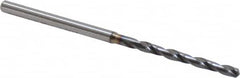 OSG - #38 130° Powdered Metal Jobber Drill - V Finish, Right Hand Cut, Spiral Flute, Straight Shank, 62mm OAL, Standard Point - Americas Industrial Supply