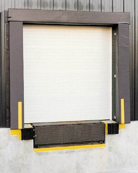 Vestil - 8' Door Width x 9' Door Height Vinyl Dock Seal - 12 Inch Projection - Americas Industrial Supply