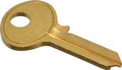 Made in USA - Corbin Key Blank - Brass - Americas Industrial Supply