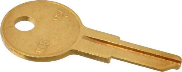 Made in USA - Ilco Key Blank - Brass - Americas Industrial Supply