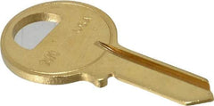 Made in USA - Master Key Blank - Brass - Americas Industrial Supply