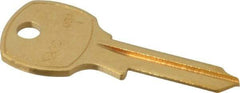 Made in USA - National Cabinet Key Blank - Brass - Americas Industrial Supply