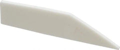 Noga - Bi-Directional Ceramic Deburring Scraper Blade - Round Blade Cross Section, Use on Straight Edge Surfaces - Americas Industrial Supply