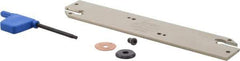 Iscar - 3 to 3.18mm Groove Width, Neutral Cut, DGFH Indexable Grooving Blade - Multiple Insert Styles, Series Do-Grip & Heli-Grip - Americas Industrial Supply