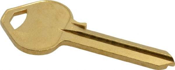 Made in USA - Russwin Key Blank - Brass - Americas Industrial Supply