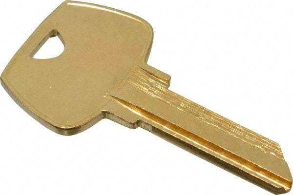 Made in USA - Sargent Key Blank - Brass - Americas Industrial Supply