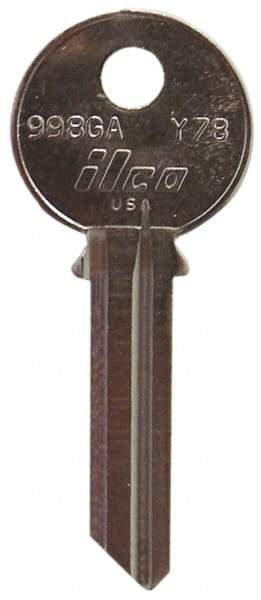 Made in USA - Yale Key Blank - Nickel - Americas Industrial Supply