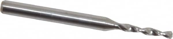 Hertel - #50, 130° Drill Point, 1/8" Shank Diam, Fast Spiral Circuit Board Drill Bit - Americas Industrial Supply