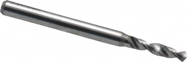 Hertel - #39, 130° Drill Point, 1/8" Shank Diam, Fast Spiral Circuit Board Drill Bit - Americas Industrial Supply