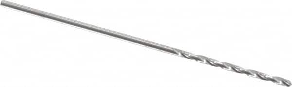 Hertel - 0.8mm 118° Solid Carbide Jobber Drill - Right Hand Cut, 1-1/8" OAL, Split Point - Americas Industrial Supply