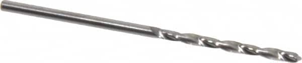 Hertel - 1.5mm 118° Solid Carbide Jobber Drill - Bright Finish, Right Hand Cut, Spiral Flute, Straight Shank, 1-1/2" OAL, Standard Point - Americas Industrial Supply