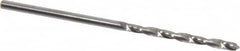 Hertel - 1.5mm 118° Solid Carbide Jobber Drill - Bright Finish, Right Hand Cut, Spiral Flute, Straight Shank, 1-1/2" OAL, Standard Point - Americas Industrial Supply