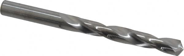 Hertel - 8mm 118° Solid Carbide Jobber Drill - Bright Finish, Right Hand Cut, Spiral Flute, Straight Shank, 3-3/4" OAL, Standard Point - Americas Industrial Supply