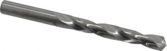 Hertel - 8mm 118° Solid Carbide Jobber Drill - Bright Finish, Right Hand Cut, Spiral Flute, Straight Shank, 3-3/4" OAL, Standard Point - Americas Industrial Supply