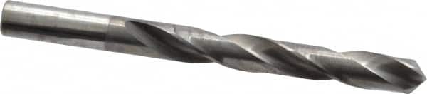 Hertel - 9mm 118° Solid Carbide Jobber Drill - Bright Finish, Right Hand Cut, Spiral Flute, Straight Shank, 4" OAL, Standard Point - Americas Industrial Supply