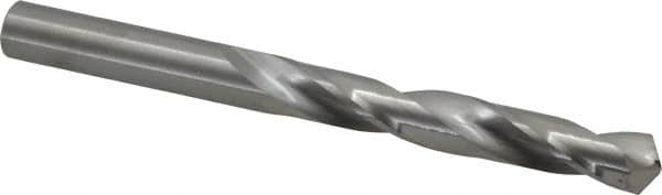Hertel - 9.5mm 118° Solid Carbide Jobber Drill - Bright Finish, Right Hand Cut, Spiral Flute, Straight Shank, 4-1/4" OAL, Standard Point - Americas Industrial Supply