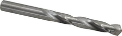 Hertel - 9.5mm 118° Solid Carbide Jobber Drill - Bright Finish, Right Hand Cut, Spiral Flute, Straight Shank, 4-1/4" OAL, Standard Point - Americas Industrial Supply