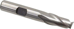 Hertel - 0.3937", 13/16" LOC, 3/8" Shank Diam, 2-1/2" OAL, 2 Flute, Cobalt Square End Mill - Single End, Uncoated, Spiral Flute, Centercutting, Right Hand Cut, Right Hand Flute - Americas Industrial Supply