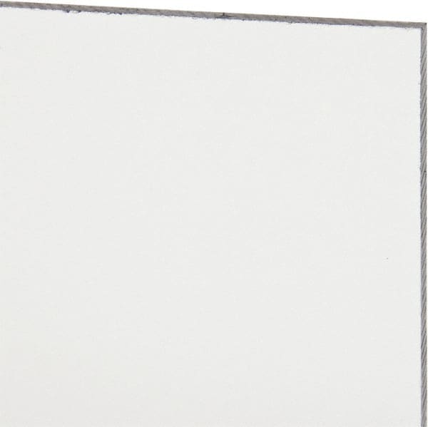 Made in USA - 4.5mm Thick x 12" Wide x 2' Long, Acrylic Sheet - Clear, Static Dissipative Grade - Americas Industrial Supply
