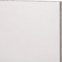 Made in USA - 9mm Thick x 12" Wide x 1' Long, Acrylic Sheet - Clear, Static Dissipative Grade - Americas Industrial Supply