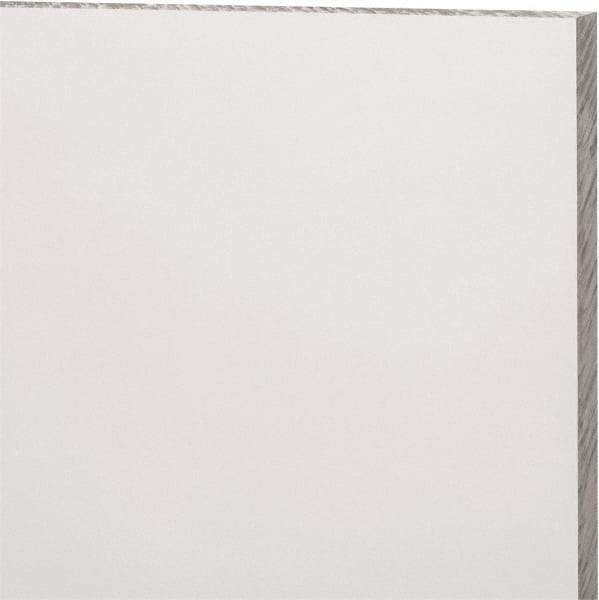Made in USA - 9mm Thick x 24" Wide x 2' Long, Acrylic Sheet - Clear, Static Dissipative Grade - Americas Industrial Supply