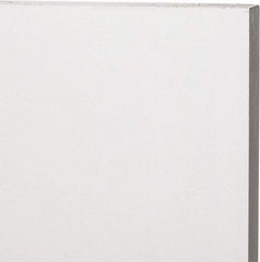 Made in USA - 12mm Thick x 12" Wide x 1' Long, Acrylic Sheet - Clear, Static Dissipative Grade - Americas Industrial Supply