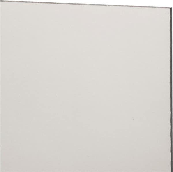 Made in USA - 3mm Thick x 12" Wide x 2' Long, Polycarbonate Sheet - Clear, Static Dissipative Grade - Americas Industrial Supply