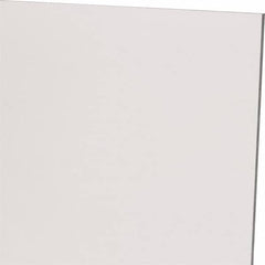 Made in USA - 4.5mm Thick x 12" Wide x 2' Long, Polycarbonate Sheet - Clear, Static Dissipative Grade - Americas Industrial Supply