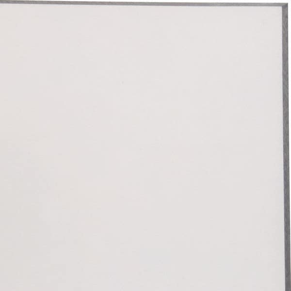 Made in USA - 1/2" Thick x 12" Wide x 2' Long, Polycarbonate Sheet - Clear, Static Dissipative Grade - Americas Industrial Supply