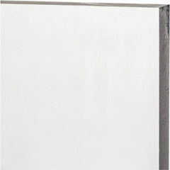 Made in USA - 1/2" Thick x 24" Wide x 4' Long, Polycarbonate Sheet - Clear, Static Dissipative Grade - Americas Industrial Supply