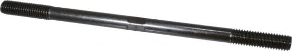 Gibraltar - 1/2-13 9" OAL Equal Double Threaded Stud - Alloy Steel, Black Oxide Finish, 1-1/2" Equal Thread Length - Americas Industrial Supply