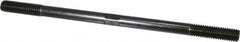 Gibraltar - 1/2-13 9" OAL Equal Double Threaded Stud - Alloy Steel, Black Oxide Finish, 1-1/2" Equal Thread Length - Americas Industrial Supply
