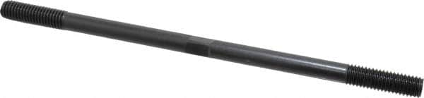Gibraltar - 1/2-13 10" OAL Equal Double Threaded Stud - Alloy Steel, Black Oxide Finish, 1-1/2" Equal Thread Length - Americas Industrial Supply