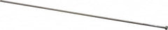 Gibraltar - 1/8" Pin Diam, 1/4" Head Diam x 1/8" Head Height, 12" OAL, Straight Ejector Pin - Steel, 11-7/8" Pin Length - Americas Industrial Supply