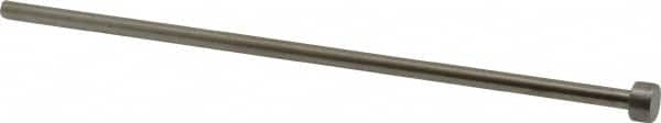 Gibraltar - 11/64" Pin Diam, 11/32" Head Diam x 3/16" Head Height, 6" OAL, Straight Ejector Pin - Steel, 5-13/16" Pin Length - Americas Industrial Supply