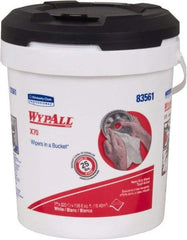 WypAll - Reusable Shop Towel/Industrial Wipes - Pop-Up, 13" x 10" Sheet Size, White - Americas Industrial Supply