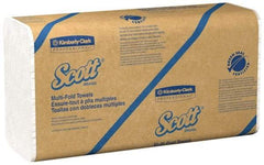 Scott - 1 Ply White Multi-Fold Paper Towels - 9-1/4" Wide - Americas Industrial Supply