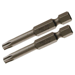 Torx 1/4″ Power Bit T4 × 50mm 2 Pack - Americas Industrial Supply