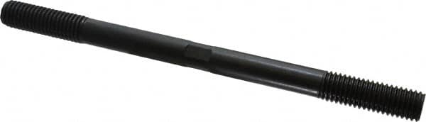 Gibraltar - 5/8-11 9" OAL Equal Double Threaded Stud - Alloy Steel, Black Oxide Finish, 1-3/4" Equal Thread Length - Americas Industrial Supply