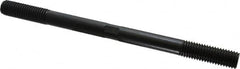 Gibraltar - 5/8-11 9" OAL Equal Double Threaded Stud - Alloy Steel, Black Oxide Finish, 1-3/4" Equal Thread Length - Americas Industrial Supply
