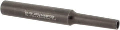 Iscar - Multimaster 1/2" 89° Shank Milling Tip Insert Holder & Shank - 0.3" Neck Diam, T05 Neck Thread, 4" OAL, Steel MM S-D Tool Holder - Americas Industrial Supply